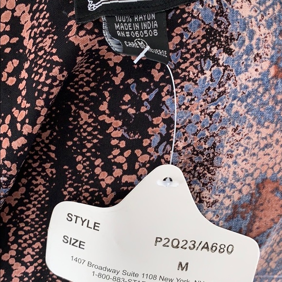 Boho Snake print kimono coverup - Picture 4 of 4